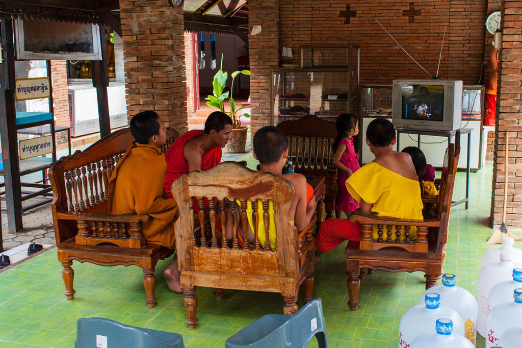 TV Time for Young Monks