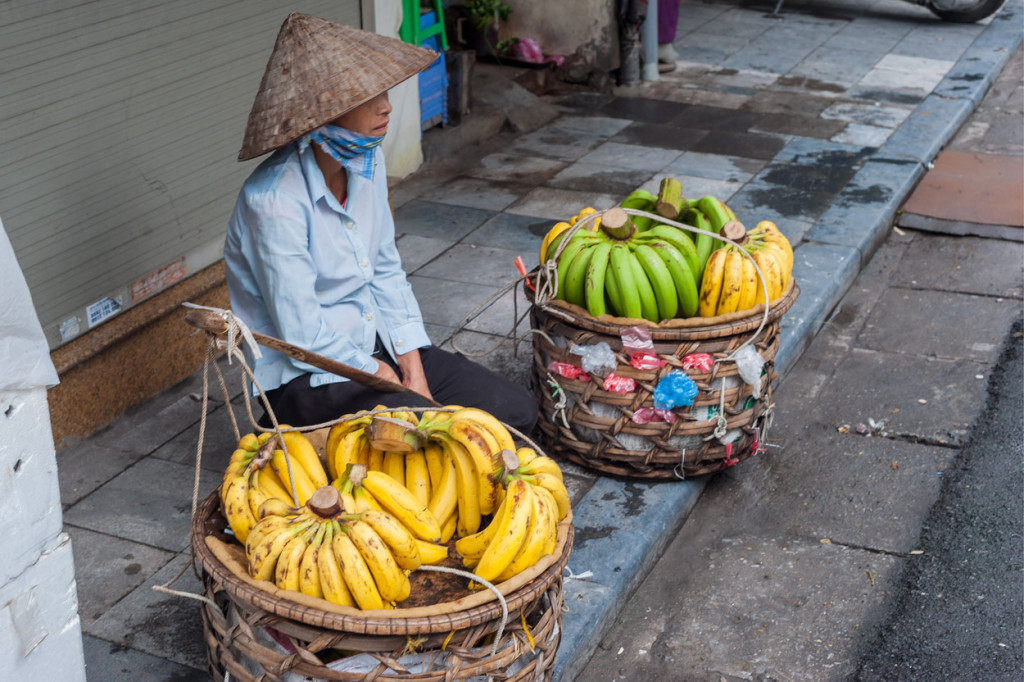 Bananas for Sale, Hanoi