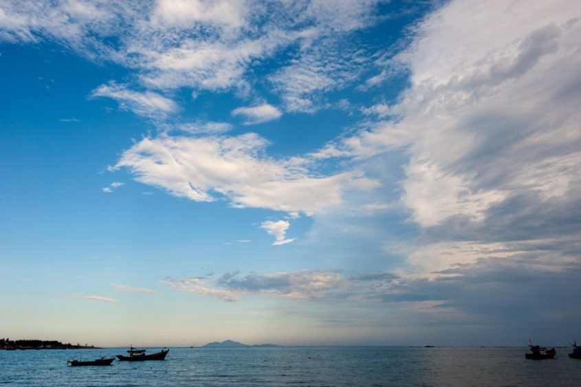 View of the East Sea, Vietnam